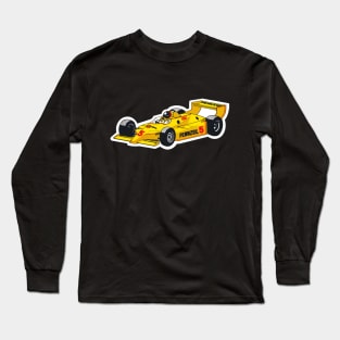 Vintage Pennzoil Chaparral 2K IndyCar racer cartoon Long Sleeve T-Shirt